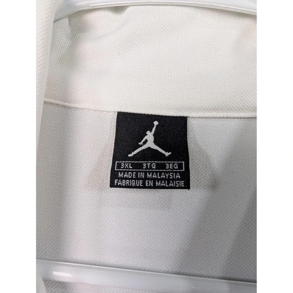 Jordan Flight Mens Track Jacket White Grey Green 3XL F6HON 139545